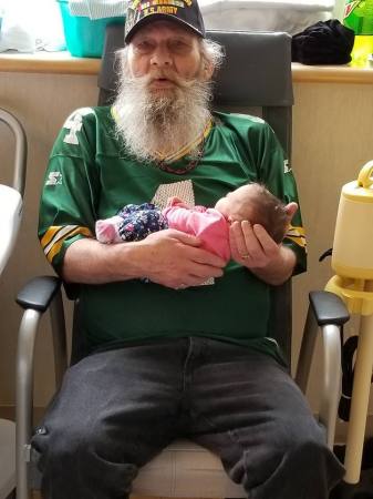 Robert and another grandbaby