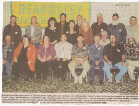 Beardsley Jr High reunion 2005