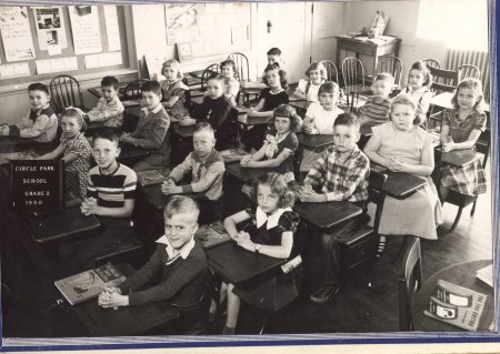 Circle Park Elementary 2nd grade 1950