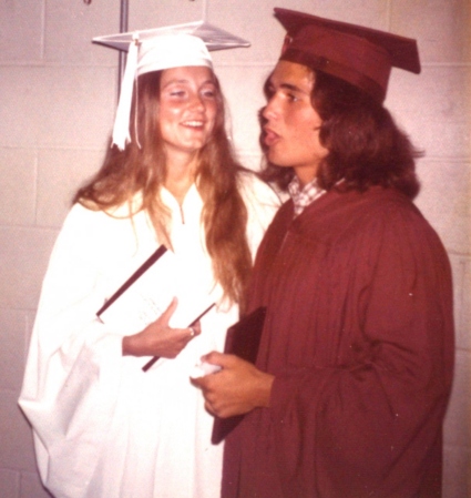 High school sweetheart Steve Capone Graduation