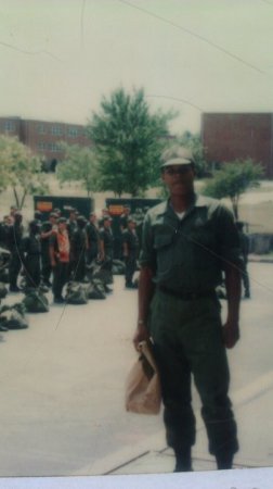 After leaving Germantown High in 76, Fort Dix.