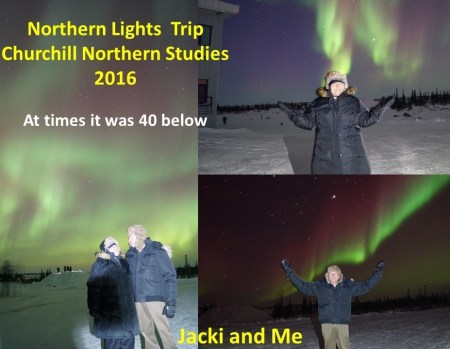 Northern Lights trip in Churchill