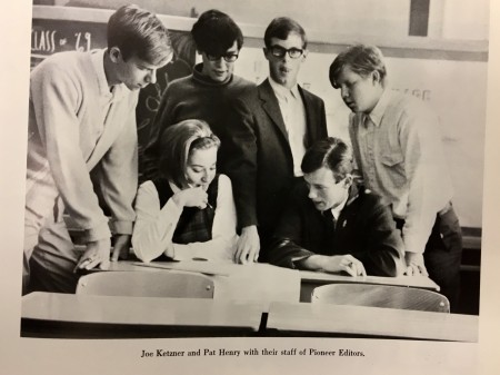 PHS Pioneer Editors 1969