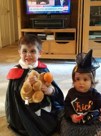 Halloween,  2017, Grandchildren