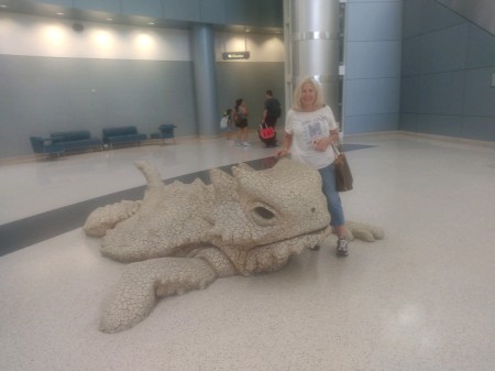 Found a friend at Las Vegas airport :)