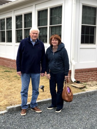 Dan and sister Laureen