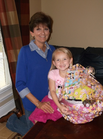 Zoey With Her Easter Basket From Nana