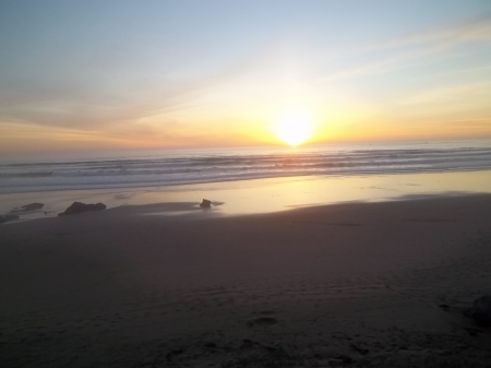 Feb 2015 Due West on the Pacific Ocean Cayucos