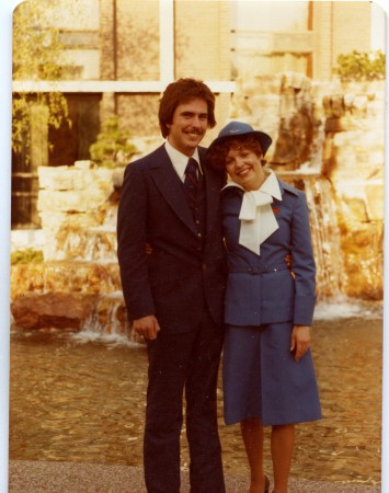 Wardair Future Leaders Grad 1978, Teri and Me