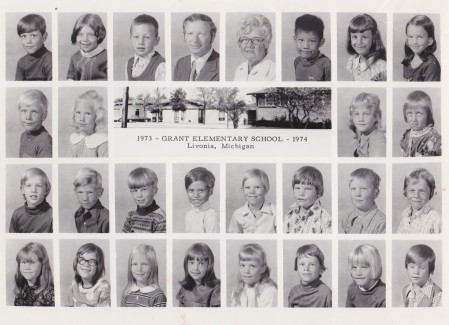 Grant Elementary 2nd Grade 1973-74