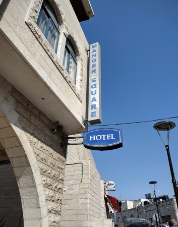 Manger Square Hotel in Bethlehem Palestine