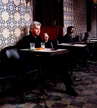 Cafe' in Meknes, Morocco - 1989