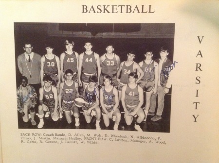 1970 LAHS Basketball Team