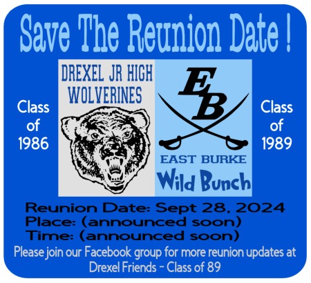 East Burke High School Reunion