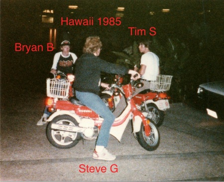 Rick Johnson's album, 1985 Senior Trip. to Oahu Hawaii