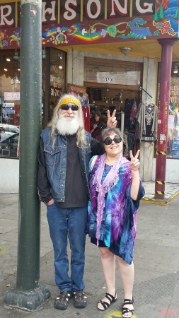 With a Real Hippie in Haight Ashbury!