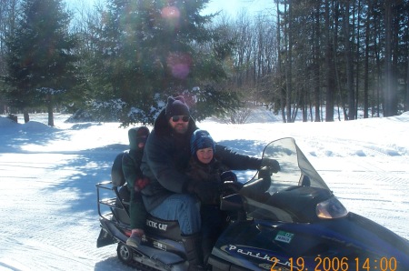 Snowmobiling 2006.