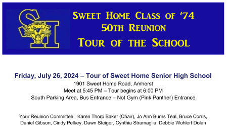 50th Reunion - Tour of the School