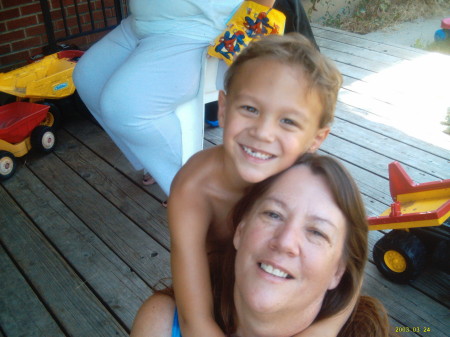 My Grandson and me