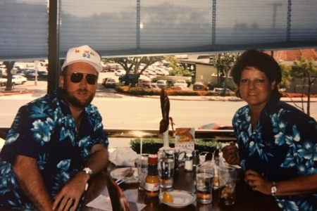 In Hawaii for our 25th Anniversary-1992