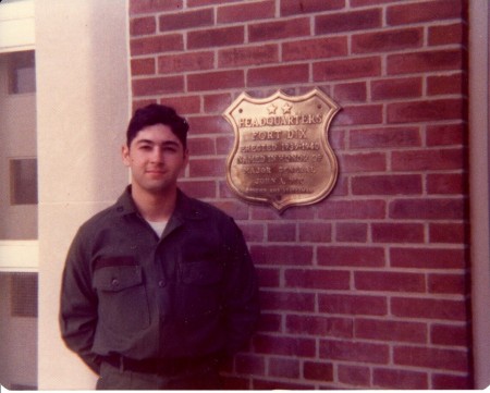 Outside command headquarters Fort Dix, NJ