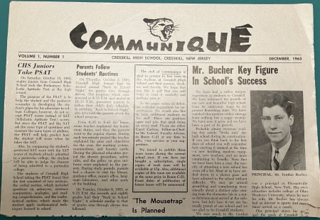 Communique, first issue 12/63