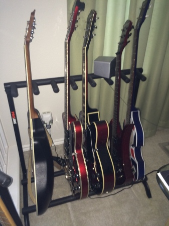 Guitar collection x5