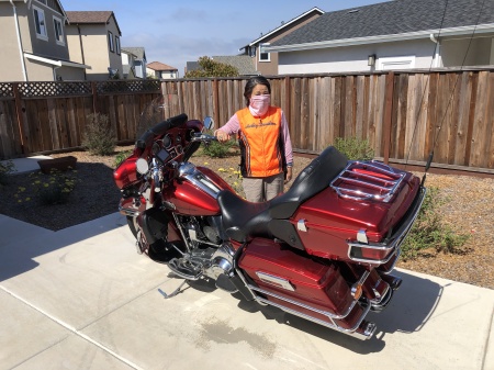 Wife & I going for a ride, East Garrison, CA