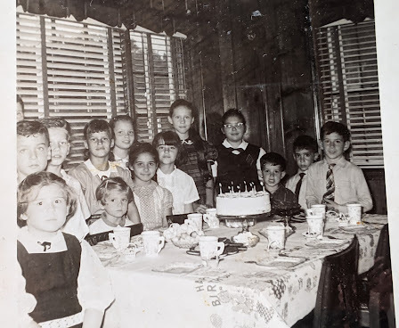 1954 10-2 Birthday Party  age 8