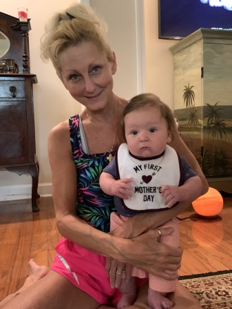 Mother's Day with 1st grand baby 2020