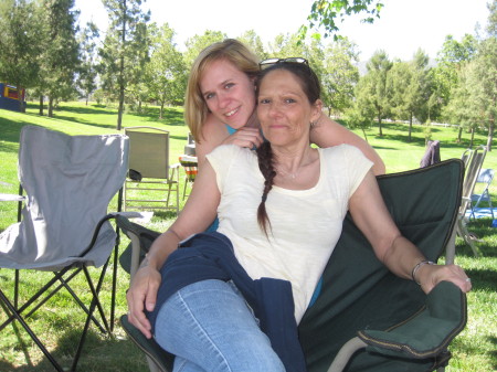 My daughter, Sandra and her daughter Jennifer