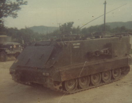 M113 Mortar Track Mounted