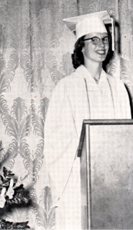 Marjorie Wright, Valedictorian