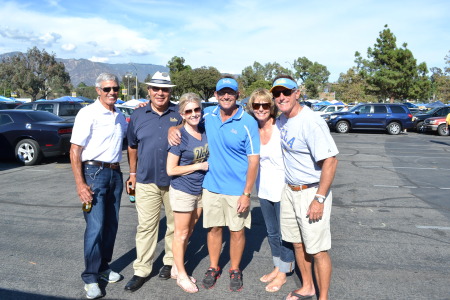 UCLA tailgate with Jim Mora Sr