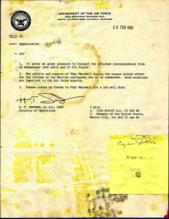 2nd Commander's Cover Letter