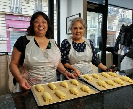 Croissant baking class in Paris 2019
