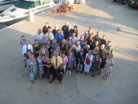 40 year reunion; part of the group