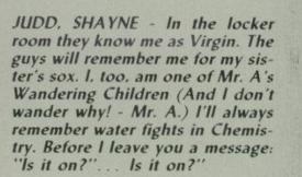 Shayne Judd's Classmates profile album