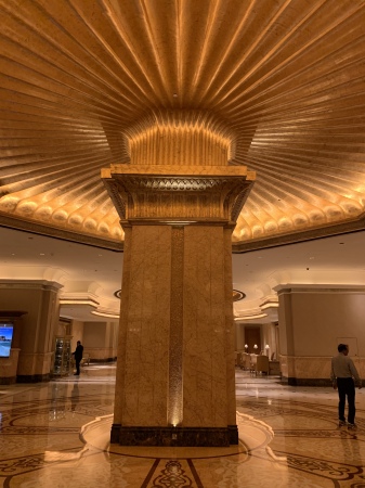 Inside Emirates Palace Hotel