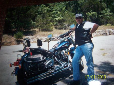 Me & My Harley in Arkansas