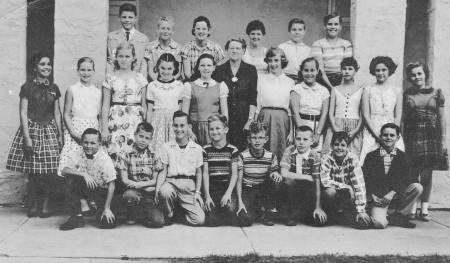 Mrs. Worthington's 6th grade class, 1956