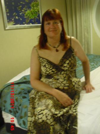 Me dress up night on the last cruise.