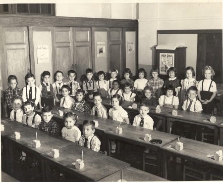 PS 214 first grade 1953--1954 school year
