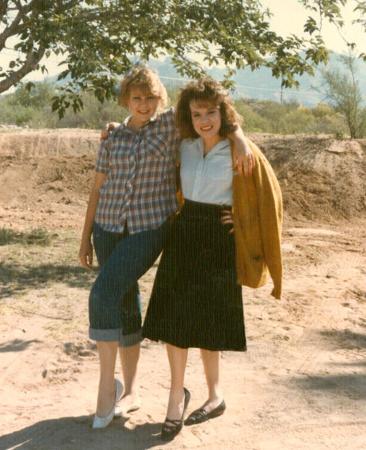 1986? Jodie Larger and Andrea Martin