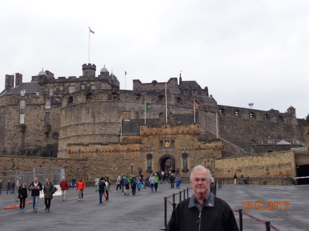 Edinburgh castle, Scotland Oct 2013