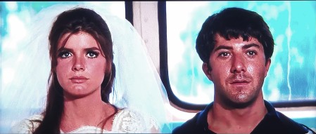 Last scene of THE GRADUATE (1967)