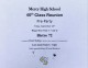 Mercy High School Class of 1981 40th Reunion reunion event on Sep 25, 2021 image