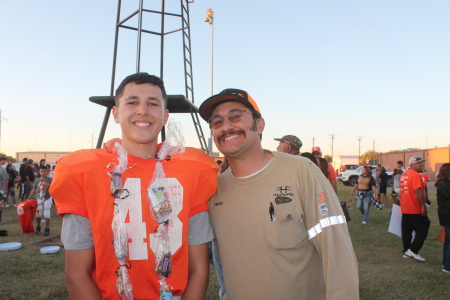 Hoby and Judah after they won Border Conf