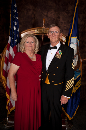 Linda and I at the 2013 Navy Ball