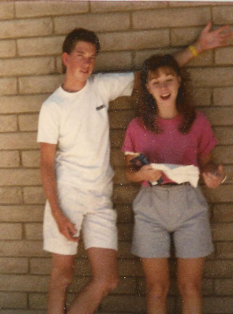 Eric w a babe jr high @ 1987